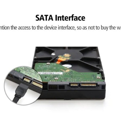 Ugreen UG30796US217TK 0.5M màu Đen Cáp truyền dữ liệu SATA 3.0 cao cấp - HÀNG CHÍNH HÃNG