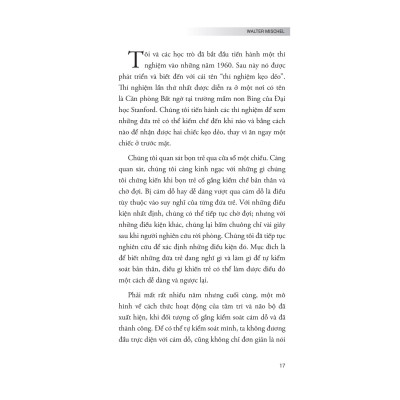 The Marshmallow Test - Hiệu Ứng Của Sự Cám Dỗ Và Khai Phá Sức Mạnh Của Ý Chí Tự Chủ Để Kiểm Soát Bản Năng