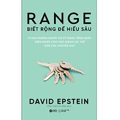 [Tiệm sách Einstein] RANGE : Biết Rộng Để Hiểu Sâu