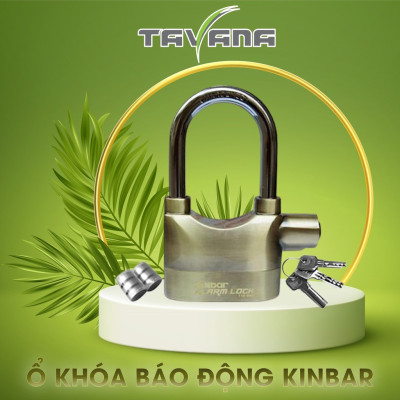 Ổ khóa báo động Kinbar càng dài K101CH