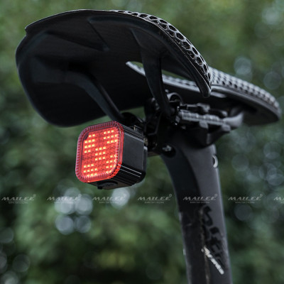 Đèn Hậu Xe Đạp Thông Minh 10 mẫu hình CYGM-2213 Chống Nước IPX6 USB Type-C Sáng Phanh tự động An Toàn Ban Đêm Auto-Stop - Mai Lee