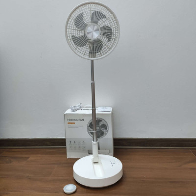 Quạt tích điện gấp gọn thông minh RoHS 10800mAh dùng tới 50h khiển từ xa xuất EU - Hàng chính hãng