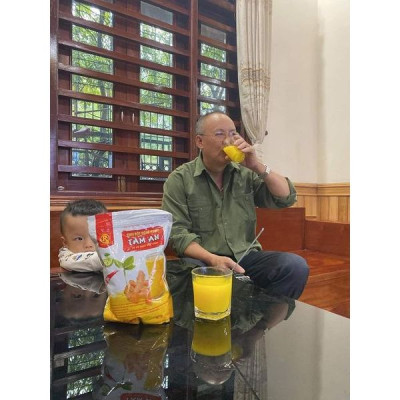 Tinh bột nghệ Nano Tâm an gói 500gr Tăng cường sức đề kháng, ổn định hệ tiêu hoá, hỗ trợ các vấn đề như dạy dày, tá tràng