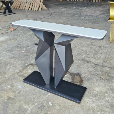 Bàn Console chân sắt mặt đá Juno Sofa DEAS CSTCT064 120x30x85cm nhiều màu lựa chọn