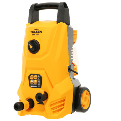 Máy phun xịt rửa xe áp lực cao TOLSEN 79570 1400W- Hàng chính hãng (Tặng kèm 5m dây cấp nước TOTAL THPH2001)