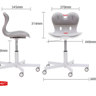 Ghế chỉnh dáng ngồi đúng WOW chân xoay Roichen