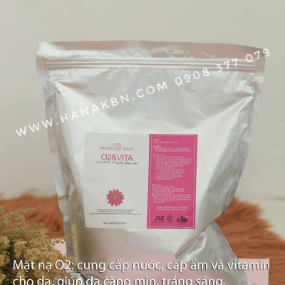 [KHUYẾN MÃI] Bột Mặt Nạ Dẻo O2 & Vitamin Cấp Ẩm Phục Hồi Trẻ Hóa ADEL Hàn Quốc 1kg