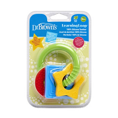 [ TE001 ] Ngậm nướu Learning Loop, 100% Silicone - Dr.Brown