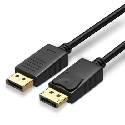 Cáp dp ra displayport 1.5m màu đen hợp kim Dây Displayport support 4K*60Hz 3D - Hàng Nhập Khẩu