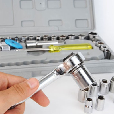 Bộ Dụng Cụ 40 Món Cho Xe Máy, Ô Tô - Hàng chính hãng