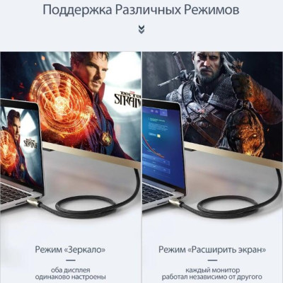 Ugreen UG11189HD102TK 1M màu Đen Cáp tín hiệu HDMI vỏ bọc lưới cao cấp - HÀNG CHÍNH HÃNG