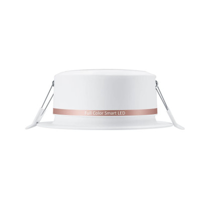 Combo 4 đèn LED âm trần thông minh WiZ Downlight Full Color 16 triệu màu Wifi & Matter, Hàng Chính Hãng, Bảo hành 1 Năm