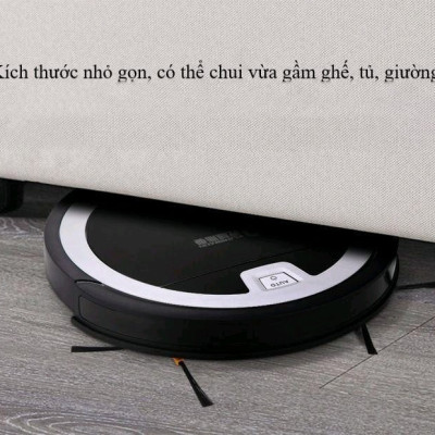 Robot hút bụi KV310 tương thích Tuya có điều khiển từ xa - Hàng chính hãng (Bảo hành 12 tháng)
