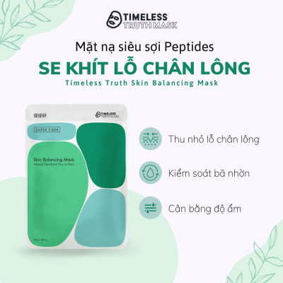 Mặt nạ Lụa Peptide se khít lỗ chân lông Timeless Truth Mask (Hộp 5 tấm x 30ml)