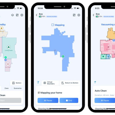 [GIÁ TẠI KHO] - Robot hút bụi lau nhà và máy hút bụi cầm tay Ecovacs Deebot T30S Combo Bảo hành 12TH - Hàng chính hãng Ecovacs
