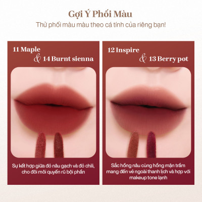 Son Kem Mịn Lì Nhẹ Như Nhung Blur Mude Soft Blur Tint (3g)