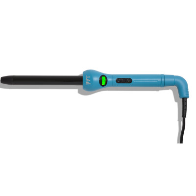 Máy Uốn Tóc Kỹ Thuật Số PYT Digital Curling Wand 19mm - Công Nghệ Nhiệt Hồng Ngoại Xa - Màu Xanh - Kèm Găng Tay Chịu Nhiệt