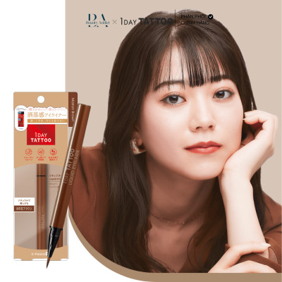 Bút kẻ mắt chống lem trôi K-Palette 1DAY TATTOO Liquid Eyeliner