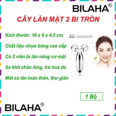 Cây Lăn Mặt Nâng Cơ 3D, Nâng Cơ Body, Thon Gọn Cơ Thể, Massage Mặt Thư Giãn (Hàng Có Sẵn) (Hàng Chính Hãng)