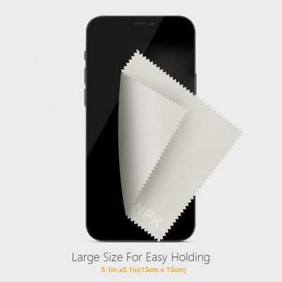 Miếng Vải Microfiber cho Macbook vệ sinh màn hình Macbook, Camera Lens, vệ sinh màn hình điện thoại iPhone, Samsung - Hàng Chính Hãng