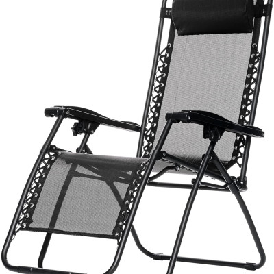 Zero gravity Chair Folding Leisure Metal steel lounger Fishing Band Style Outdoor Fabric Furniture