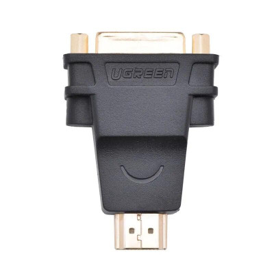 Ugreen UG2012320123TK Màu Đen Đầu chuyển đổi HDMI sang DVI 24 + 5 âm - HÀNG CHÍNH HÃNG