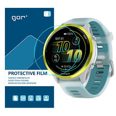 Miếng dán TPU bảo vệ màn hình GOR cho Garmin Forerunner 570 - Hàng Chính Hãng