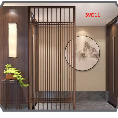 Vách ngăn phòng khách, nhà bếp bằng gỗ 3VD11 - Nội thất lắp ráp Viễn Đông