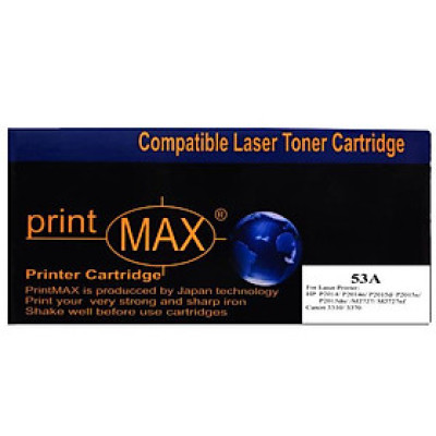 Hộp mực PrintMax dành cho máy in HP mã 53A  - Hàng Chính Hãng