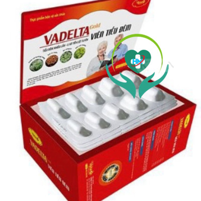 ￼Viên Tiểu Đêm  Vadelta gold  Vinaphar Hộp 30 viên – Giúp bổ thận, ấm bàng quang, tăng cường thải độc qua thận