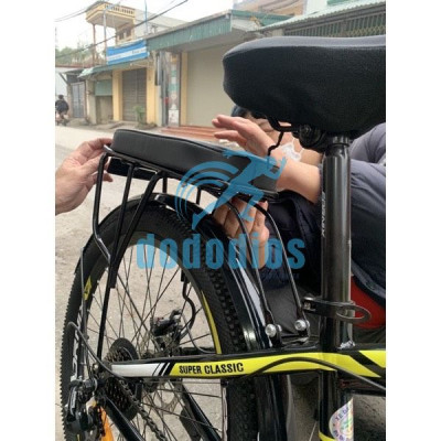 Đệm nệm yên ngồi ghế sau xe đạp loại dày dặn, chất lượng - Chính hãng dododios