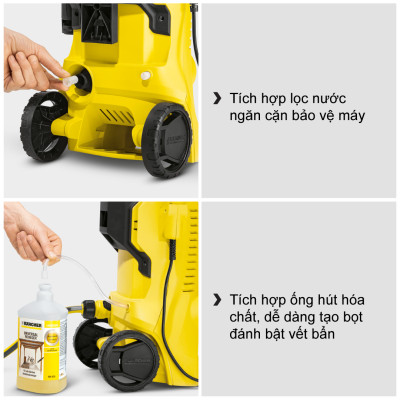 MÁY PHUN RỬA ÁP LỰC CAO KARCHER K2 POWER CONTROL