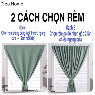Rèm dán tường màu xám,trang trí cửa sổ, vải thô che nắng 100%