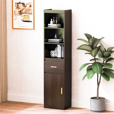 Kệ đỡ sách bằng gỗ thiết kế đơn giản SMLIFE Bato