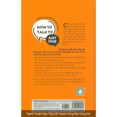 Sách Nghệ thuật giao tiếp để thành công nơi công sở - Alphabooks - BẢN QUYỀN