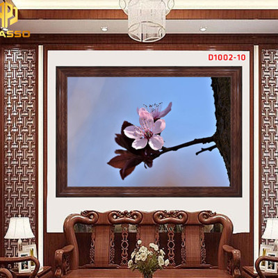 Tranh kính Phong cảnh thiên nhiên D1002 01 (được chọn mẫu)