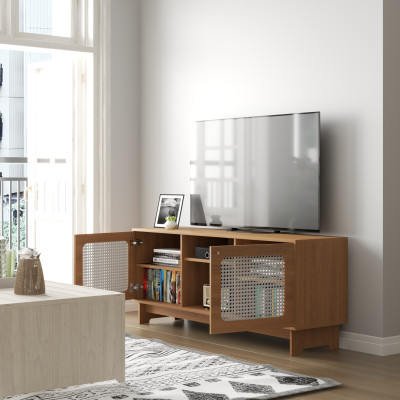 [Happy Home Furniture] MEYDAN , Kệ TV 2 cửa mở , 160cm x 42cm x 65cm ( DxRxC), KTV_014