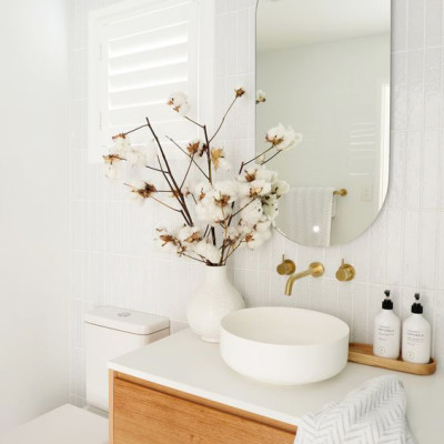 Gương soi Kibath 2 đầu bo tròn KB-225