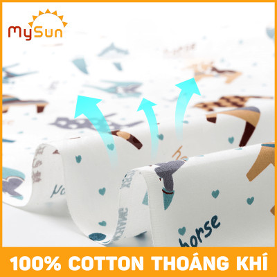 Khăn choàng che cho bé con bú ti khi ra ngoài đường che nắng MySun