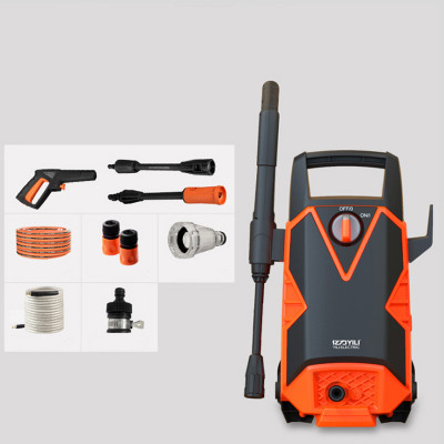 Máy bơm áp lực Yili rửa ôtô, xe máy công suất lớn 1400W, Áp suất 100Bar - (Bản Cao cấp + Tặng phụ kiện)