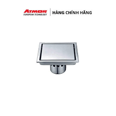 Phễu Thoát Sàn Nhà Tắm Inox Cao Cấp Chống Hôi ATMOR – 8105 (HÀNG CHÍNH HÃNG)