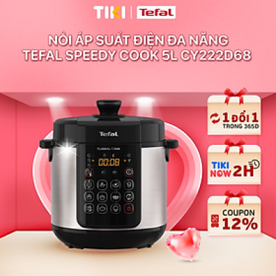 Nồi áp suất điện đa năng Tefal Speedy Cook 5L CY222D68 - Hàng chính hãng