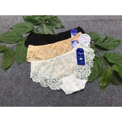 10 quần lót ren đáy lót cotton kháng khuẩn chuẩn BOYA - 5 quần lót ren boya