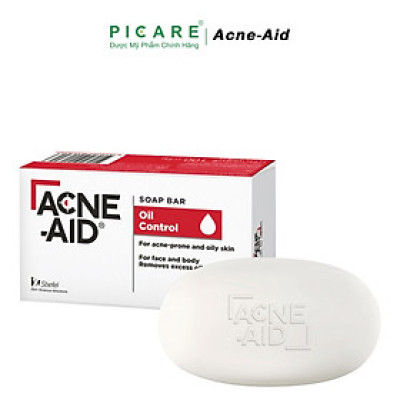 Xà Phòng Rửa Mặt Và Giảm Mụn Acne-Aid Bar 100g