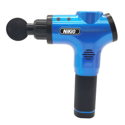 Súng (Máy) Massage Cầm Tay Nikio NK-170B - 6 Đầu Matxa, 5 Chế Độ, 6 Tốc Độ Mát Xa, Pin Sạc Không Dây 2000mAh - Hỗ Trợ Giảm Đau Nhức Và Giãn Cơ Toàn Thân, Công Nghệ Bộ Gõ Thế Hệ Mới