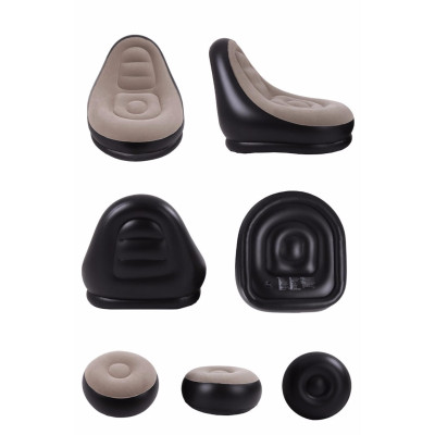 Ghế đệm hơi dựa lưng tặng kèm bơm điện 2 chiều