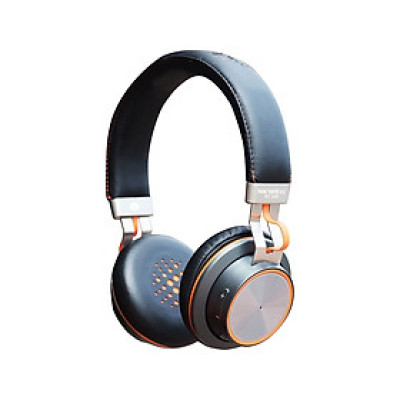 Tai nghe không dây bluetooth SoundMax BT300 (đen bạc) - Hàng chính hãng