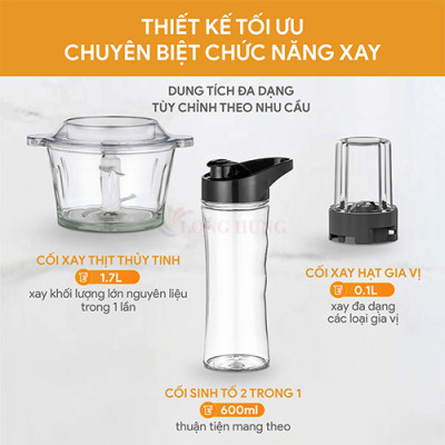 Máy xay đa năng Bluestone BLB-5348 - Hàng chính hãng