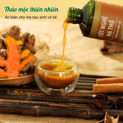 Cốt nghệ hạ thổ dưỡng trắng body, sạch thâm rạn, thơm tho body sau sinh Wonmom 200ml