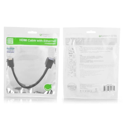 Ugreen UG2013720137TK Màu Đen Đầu chuyển đổi Mini HDMI sang HDMI âm - HÀNG CHÍNH HÃNG